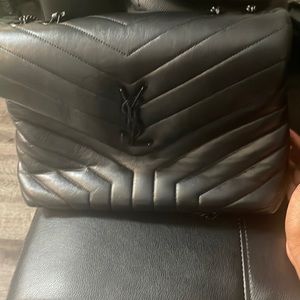 Ysl all back medium size all blacks hardware gently worn